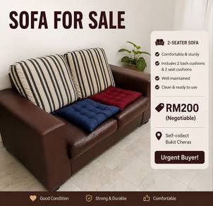 furniture for sale price negotiable