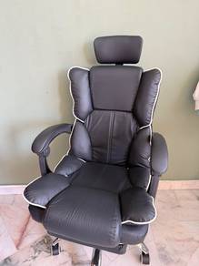 Kerusi 760 Gaming Chair Black PU Leather