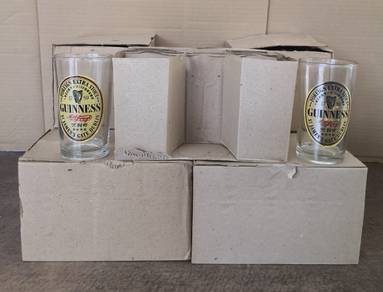 46 vintage Guinness glass cup