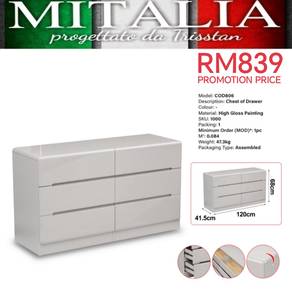 Quality 1.2m Chest of drawers