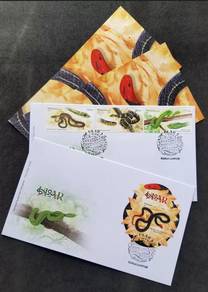 First Day Cover Year of Snake Malaysia 2025