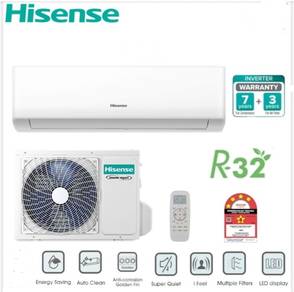 Hisense  2.5hp air cond free install (NEW)