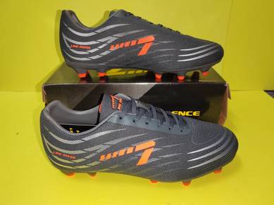 ITEM BARU_Kasut Bola darkgrey LINE 7 size 10uk