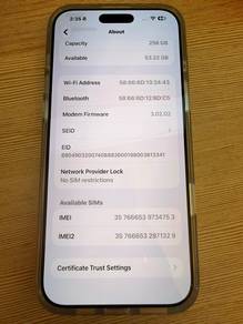 Iphone 16Pro Max - 256GB