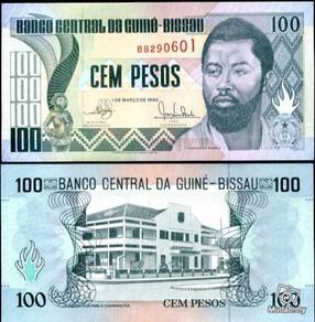 Guine Bissau 100 pesos unc
