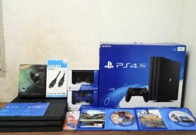 Ps4 pro 1tb 100% good