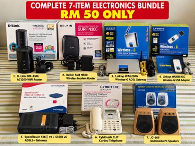 Electronics Clearance Bundle | 7 Items