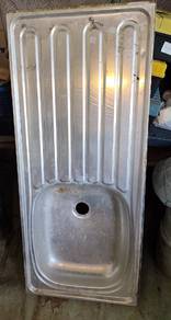 Aluminum sink 18x42"