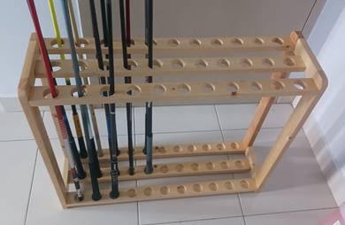 NEW Golf Club Storage Rack Display Snooker Cues 