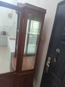 Almari perhiasan kayu jati asli