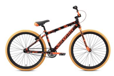 SE Bikes Orange Camo Blocks Flyer 26 BMX