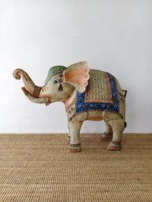 Handpainted Iron Elephant