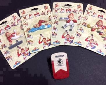 1998 Commonwealth Games Magnets + Clipper