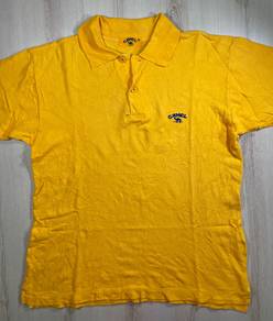 Camel Vintage Yellow Collar Tee #CJ Used