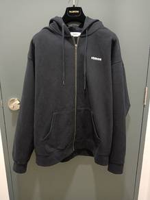Authentic atmos Sakura Motif Zip-up Hooded Swea