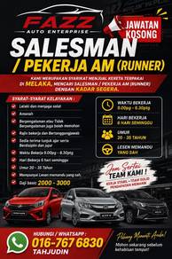 Salesman & Pekerja AM(Runner)