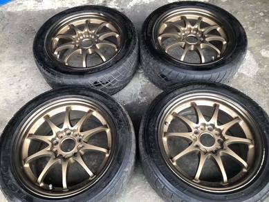 Wheels Rays VR CE28 114.3x5 16x7jj +42 Ori Japan