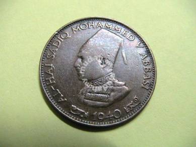India -bahawalpur state - 1/2 pice - 1940 ad