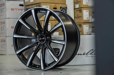 Ori 22" Giovanna CUBA rims Vellfire NX200T RX350