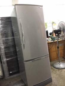 Ice Panasonic Refrigerator Silver Peti Sejuk Ais
