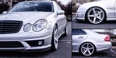 Mercedes W211 AMG E63 bodykit bumper set