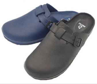 2063 BLACK SLIP ON SANDAL SLiPPER CLOGS SHOES 🔥