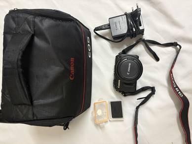 Canon EOS M Mirrorless Camera + EF-M 18-55mm Lens