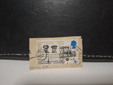 1969 UK Stamp First Non Stop Atlantic Flight
