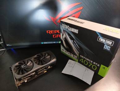 [Second Hand] Zotac Gaming GeForce RTX 4070 Twin