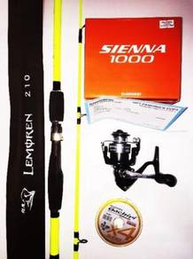 Shimano sienna 1000 combo lemoren rod