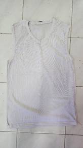 Sleeveless Shirt saiz M
