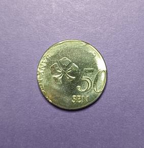50 Sen error coin 2019