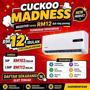 Aircond Vita 5 Stars Cuckoo Promo VQ206