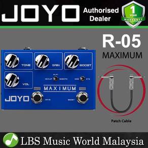 Joyo R-05 MAXIMUM Dual Channel Pedal Clean and Wil