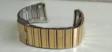 18mm watch bracelet gold tone