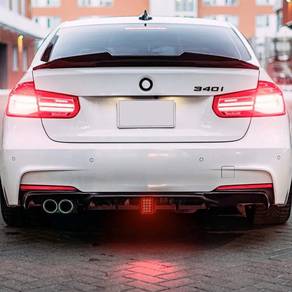 BMW F30 MP Diffuser With LED Rear Bodykit Bumper