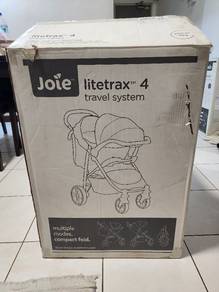 Joie Litetrax 4 Travel System Stroller with Carsea
