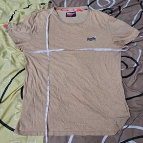 Superdry Orange Label T-Shirt Saiz XL