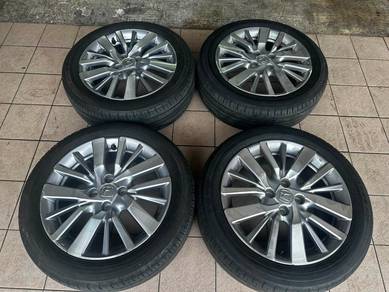 Rim 16 inci City Hatchback Siap Tayar Jazz Gk GM6
