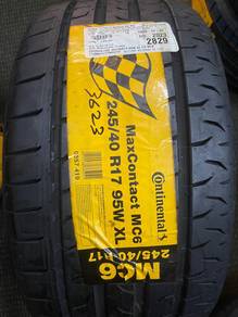 New Tyre 245-40-17 Continental MC6 Last 2 (3623y)