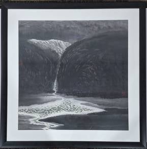 Moonlight Paints the Valley Frame