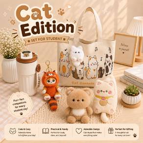 Ready Stock Cat Edition - Set C