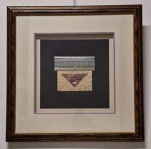 Framed Mixed Media - Fortune II(Black)