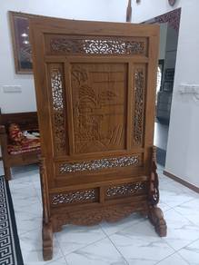 Partition kayu jati