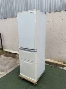 B710 Peti Sejuk 3 Doors MITSUBISHI 370L Fridge