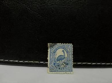 1888 New South Wales Stamp Emu Bird