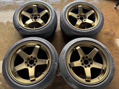 Sport rim second 17 Nismo cutting siap tayar waja