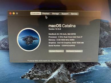 Macbook air 13 inch