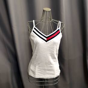 Tommy Girl Strap V neck Tank