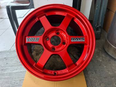Te37 Promax Candy 15inch —Rim baru— Thai